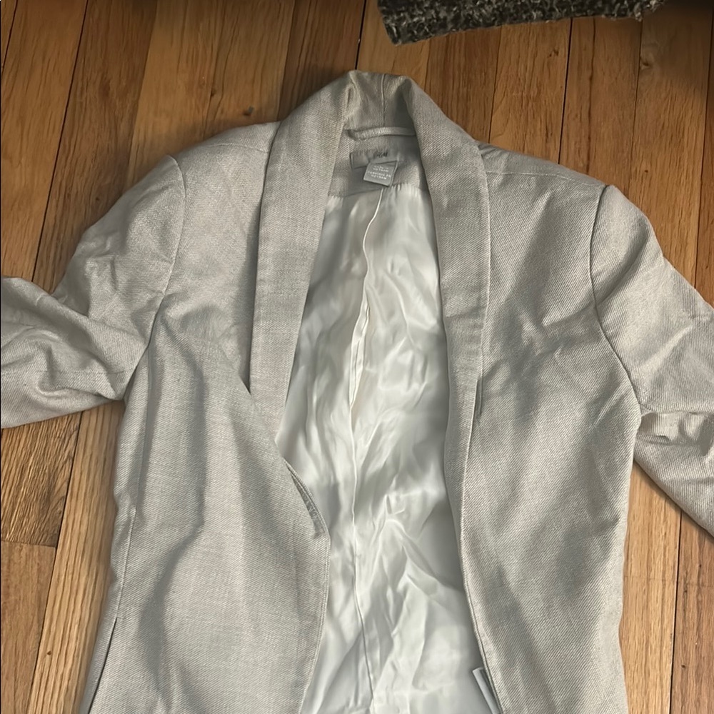 H&M Silver Blazer